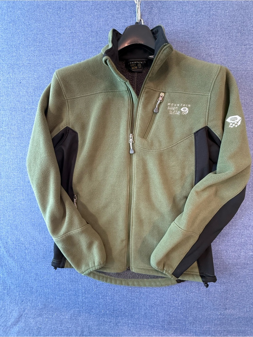 Mountain Hardwear Women’s Olive Green Fleece Jacket